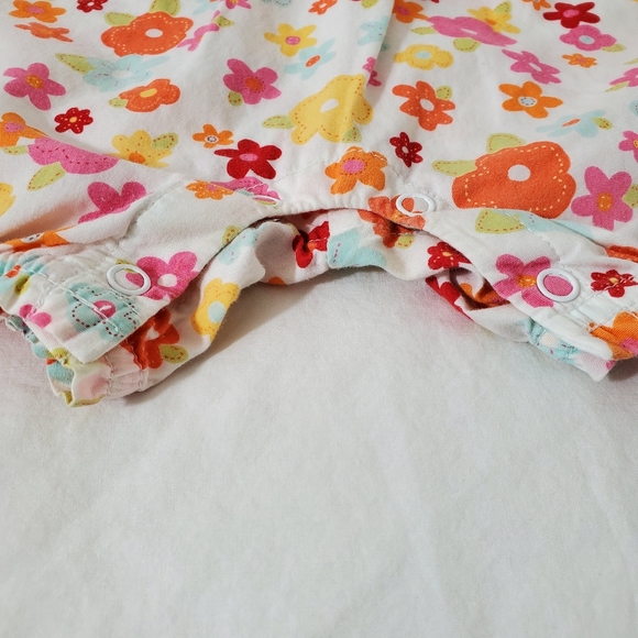Gymboree Summer Floral Romper | Toddler Girl 12-18 Months - Picture 4 of 10
